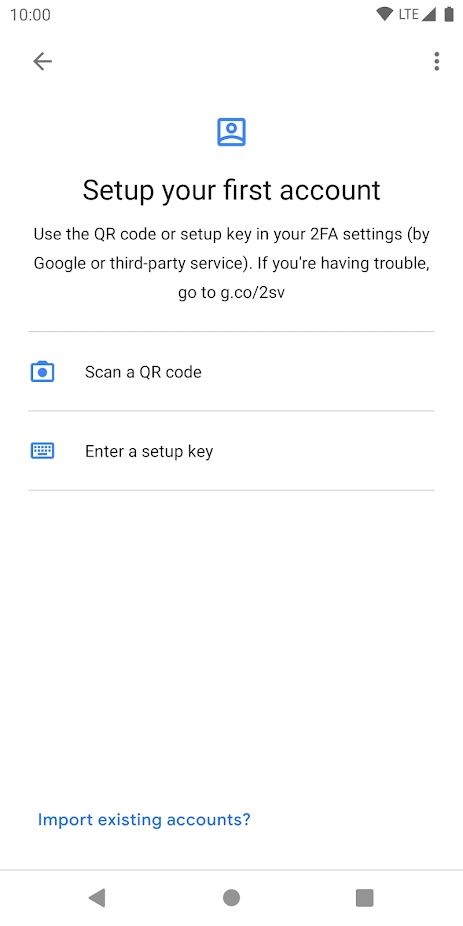google authenticator身份验证器