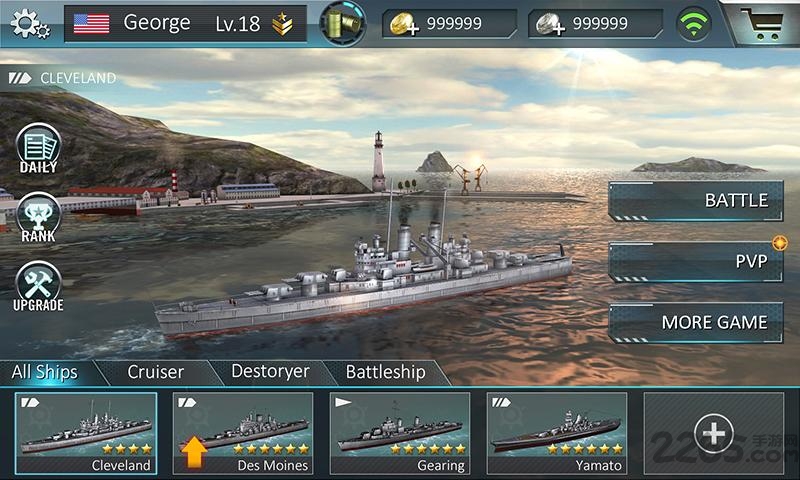 战舰突袭3d最新版(Warship Attack)