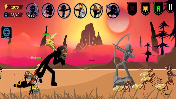 火柴人战争遗产模拟器游戏