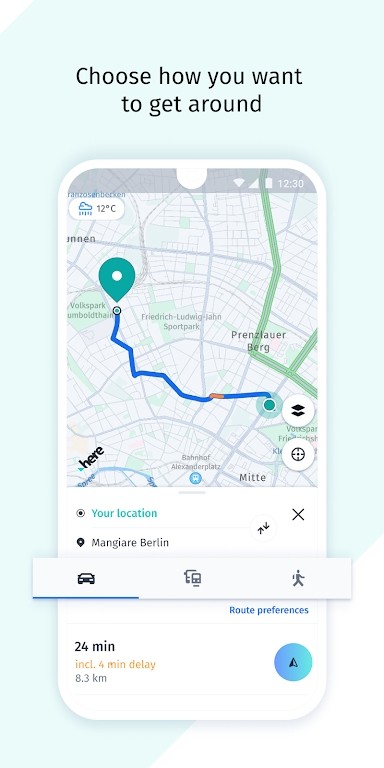 herewego导航地图软件