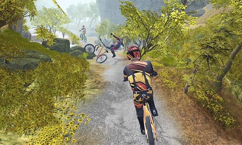 模拟登山自行车游戏