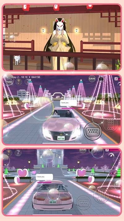 樱花少女时光樱花校园模拟器