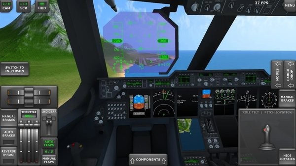 tur涡轮螺旋桨飞行模拟器3d中文版