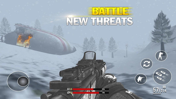 雪地战场吃鸡精英中文版