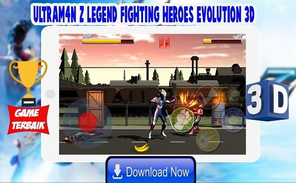 奥特曼格斗z字英雄手机版(ultrafighter z heroes 3d)