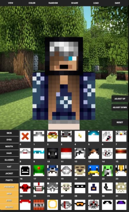 我的世界人物皮肤编辑器手机版(custom skin creator)