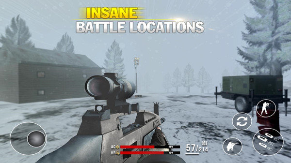 雪地战场吃鸡精英中文版