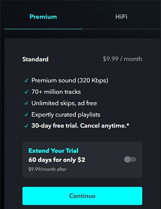 TIDAL使用方法
