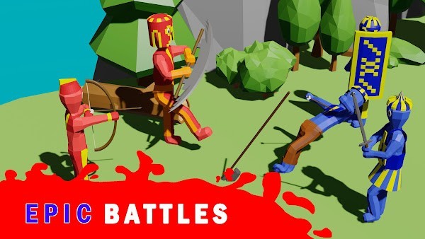 布娃娃全面战争模拟器最新版游戏(total battle ragdoll simulator)