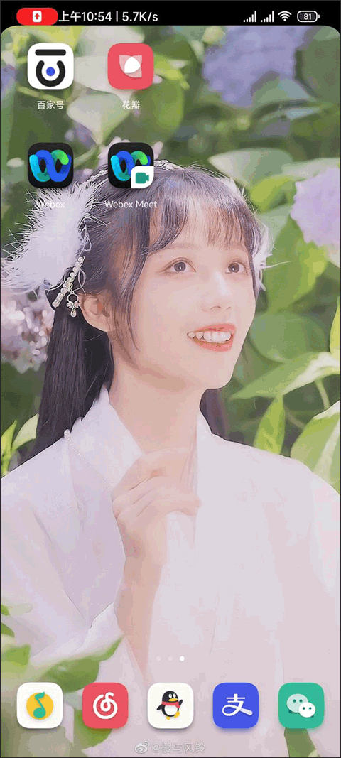 webex共享屏幕教程