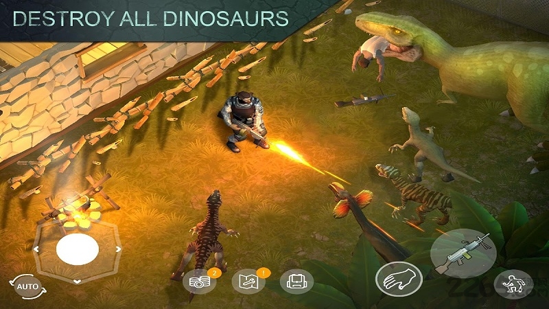 侏罗纪生存游戏手机版(jurassic survival)