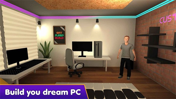 电脑组装模拟器3d中文版游戏(pcsim3d)