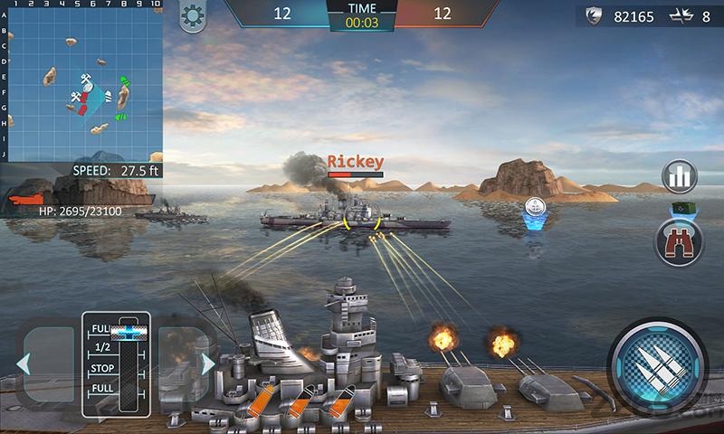 战舰突袭3d最新版(Warship Attack)