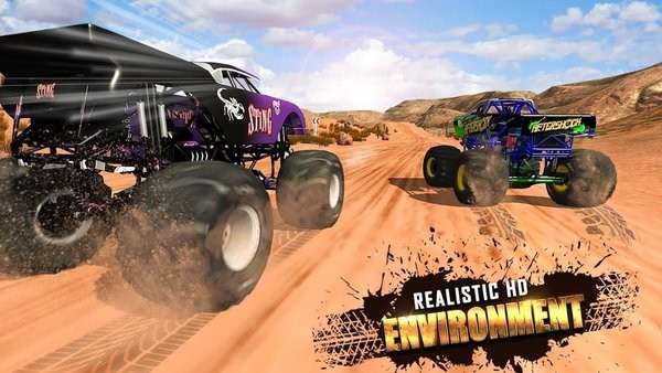 泥泞赛车游戏(mud runner)