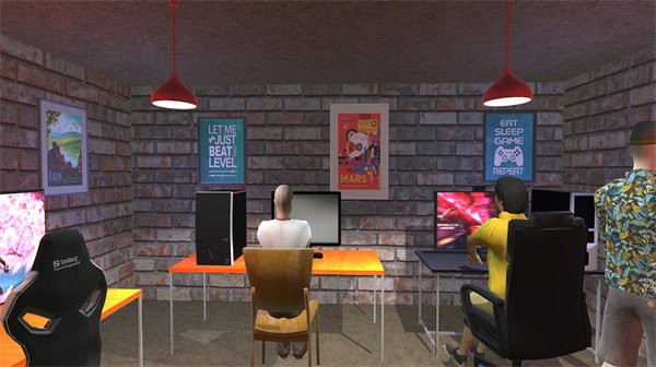 网吧工作模拟器手机版(gamer cafe simulator)