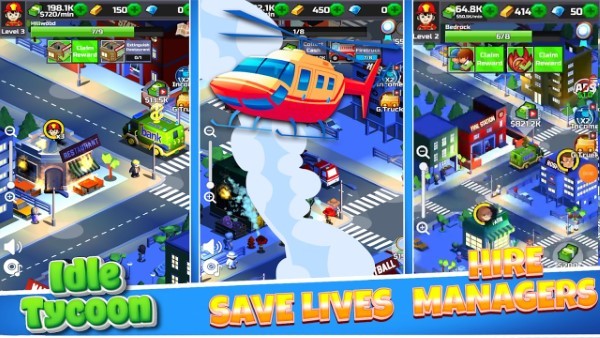 消防救援空闲大亨游戏(fire rescue idle tycoon)