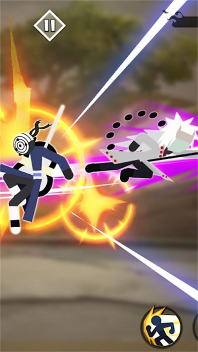 斯蒂克曼忍者3v3游戏(stickman ninja 3v3)