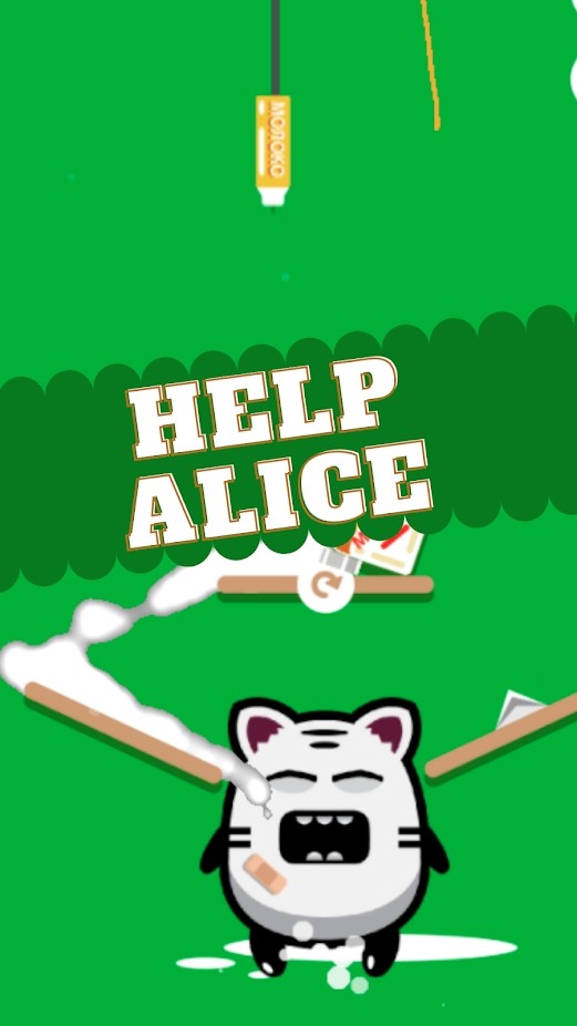 喂养猫咪爱丽丝游戏(feed alice)