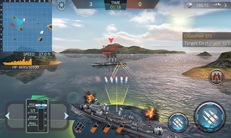 战舰突袭3d最新版(Warship Attack)
