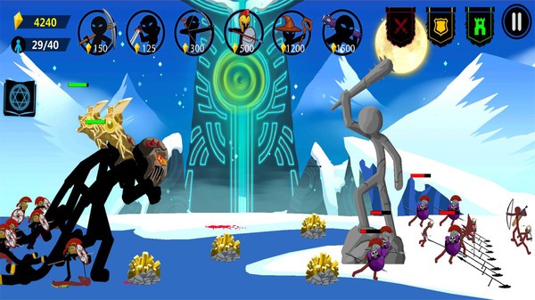 火柴人战争遗产模拟器游戏