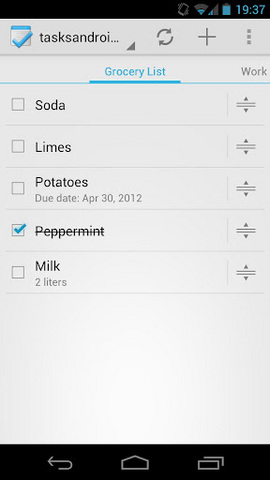 tasks日程管理app