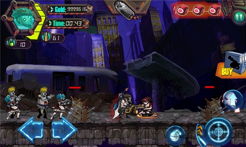 僵尸猎人魔鬼粉碎无限金币版