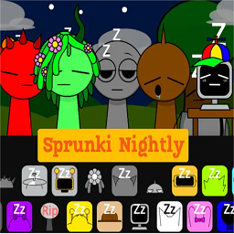 节奏盒子Sprunki夜间版mod