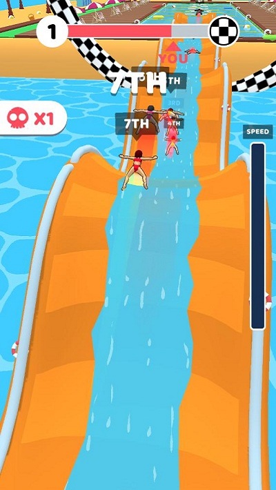 水滑梯竞技场游戏