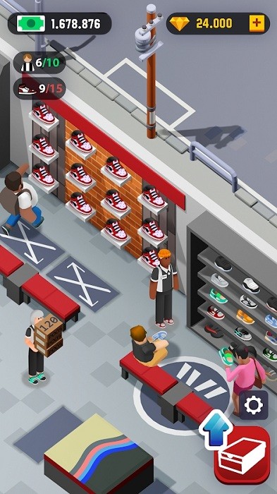 运动鞋大亨游戏(sneakers tycoon)