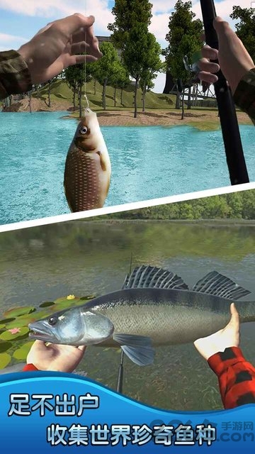 钓鱼大师3d游戏