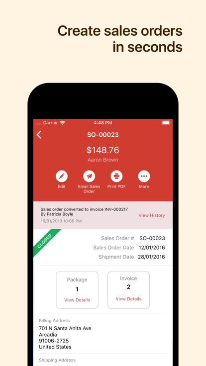 zoho inventory app下载