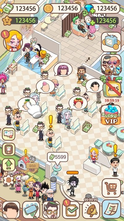 美发沙龙大亨最新版(Idle Hair Salon Tycoon)