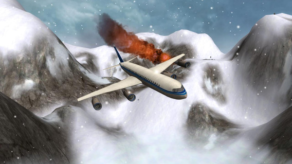 3d雪地飞机飞行模拟器手游版