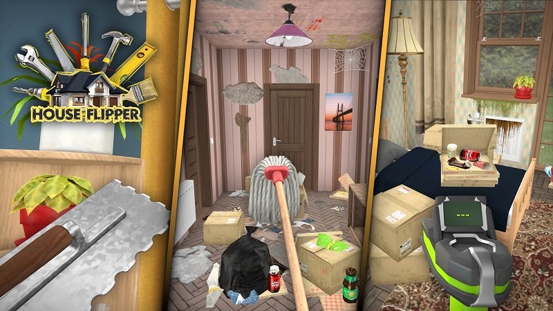 家居设计破解版无限金币钻石最新版(House Flipper)