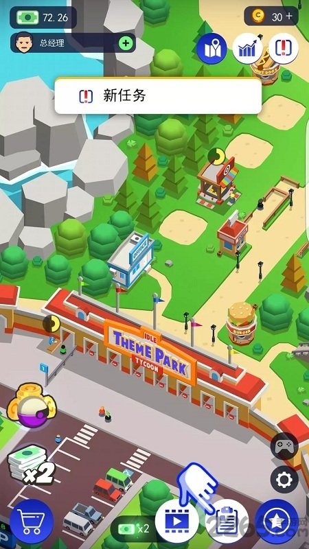 闲置主题公园大亨正式版(Theme Park)