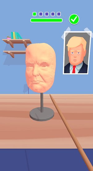 面部雕刻家3d游戏