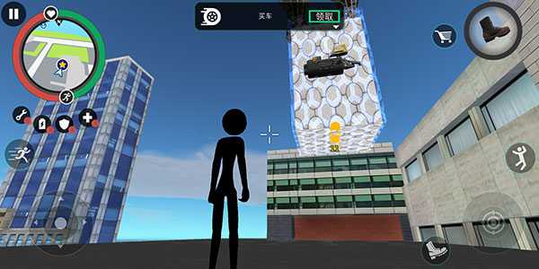 Stickman Rope Hero 2如何召唤机甲巨人