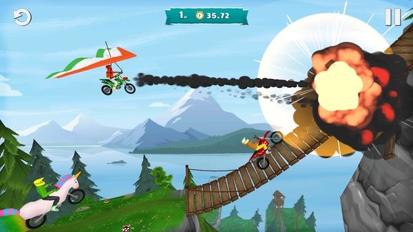 空中摩托车越野赛最新版(airborne)