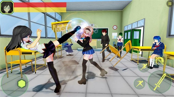 动漫高中女生斗士最新版