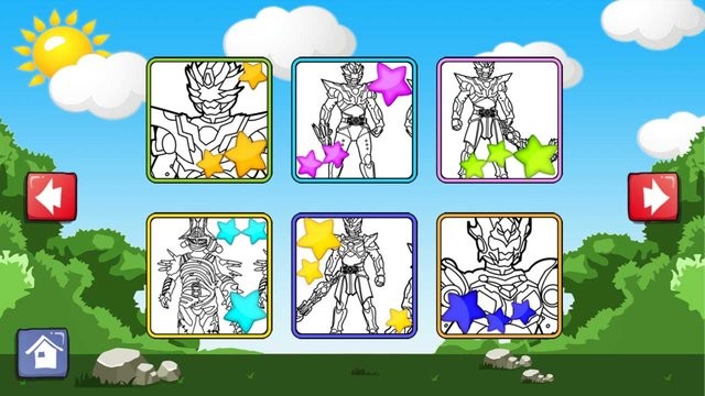 铠甲勇士儿童涂鸦手机版