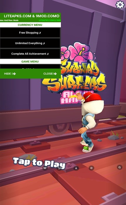 subway surfers内置菜单MOD(subway surf)