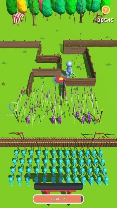 弓箭手战争模拟器游戏(archers battle)