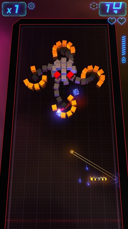 电子打砖块游戏(microbreaker)