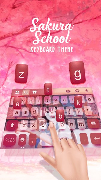 樱花校园模拟器键盘主题app(sakura school keyboard)