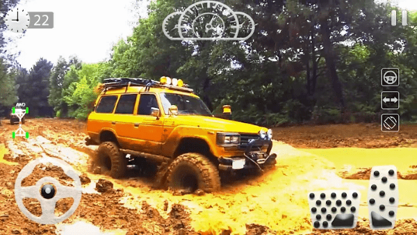 越野驾驶吉普车4x4赛车越野模拟器游戏