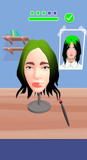 面部雕刻家3d游戏