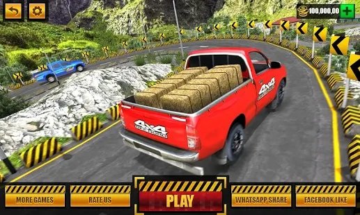 越野皮卡司机货运任务游戏