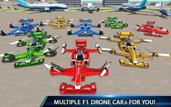 飞行方程式赛车游戏(flying formula car)