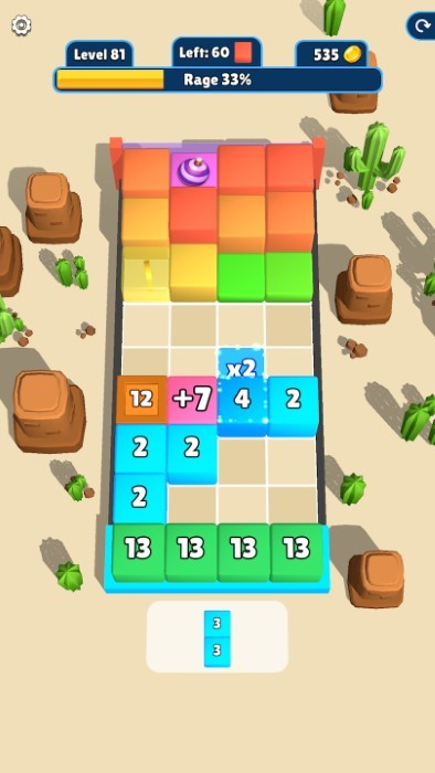 方块粉碎3d游戏(cube crusher 3d)