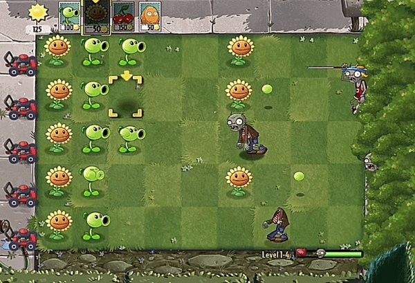 pvztv版植物大战僵尸游戏